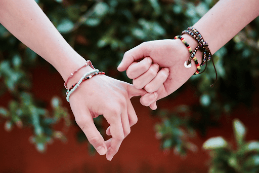 Perfecting Social Skills for Adults Holding hands